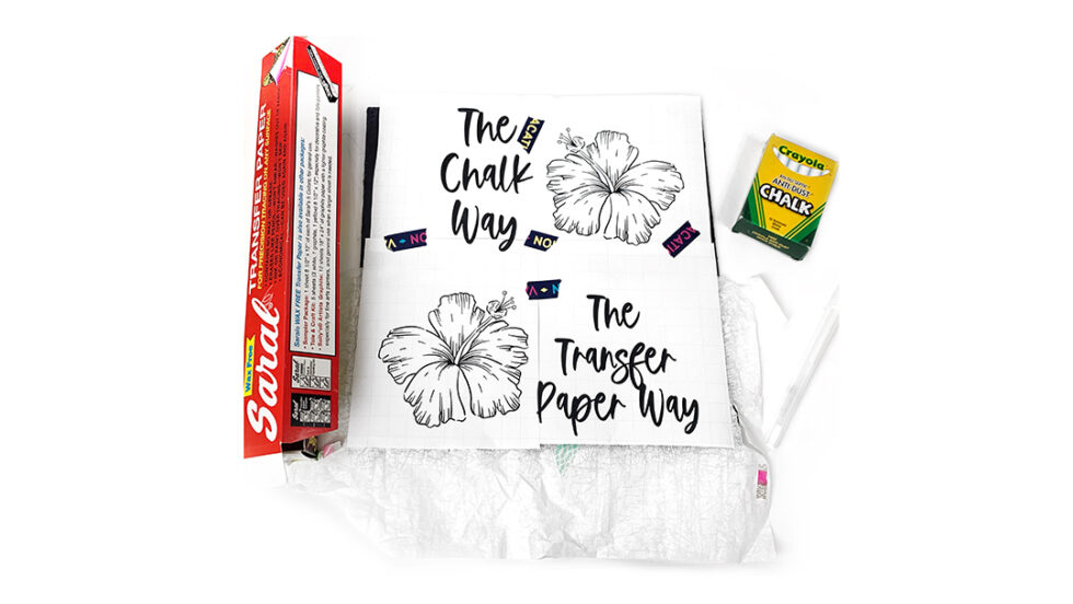 beginner’s guide how to transfer your chalkboard design. » À La Chalk